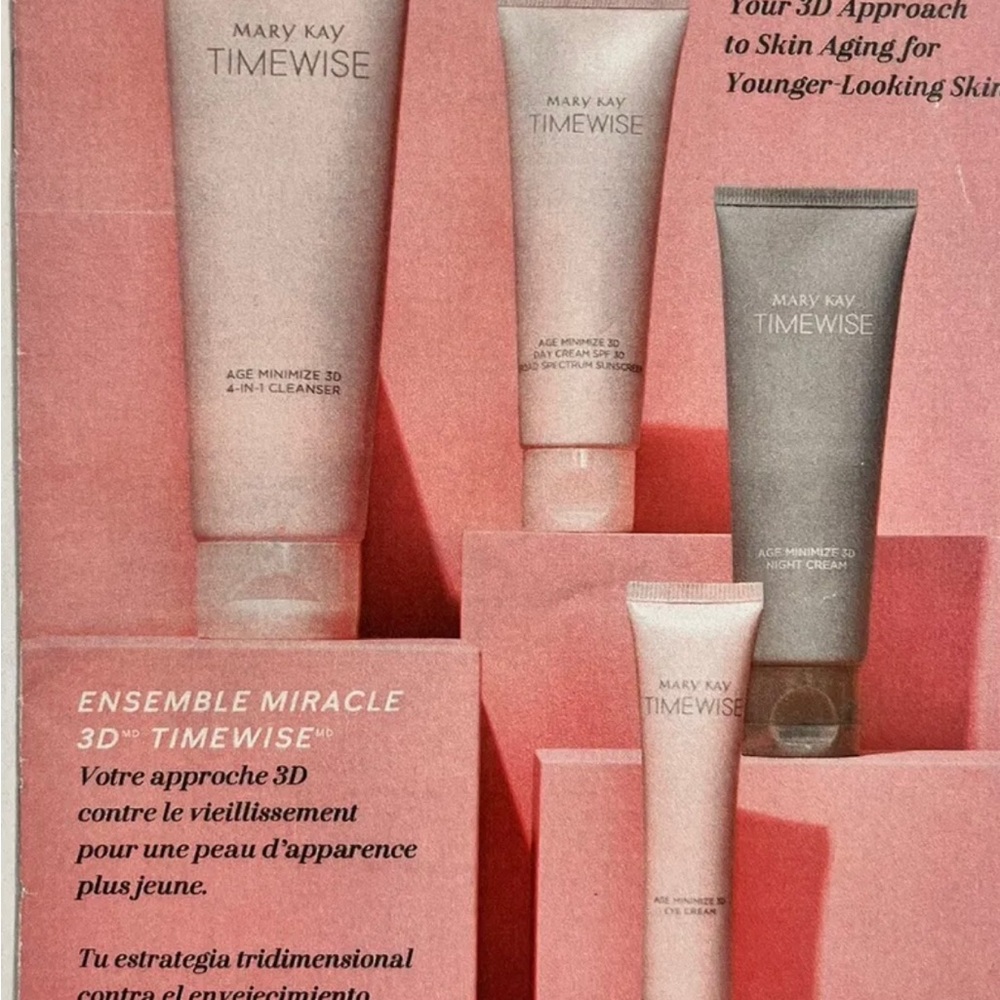 Anti Aging TimeWise Miracle Set 3D  Size Normal To Dry Mary Kay EXP 03/25